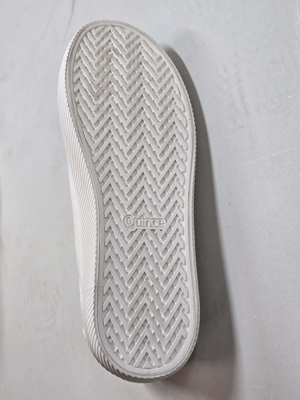 QUINCE Organic Eco Cotton Canvas Everyday Sneaker Women’s US 8.5 White 8912 - Picture 9 of 16